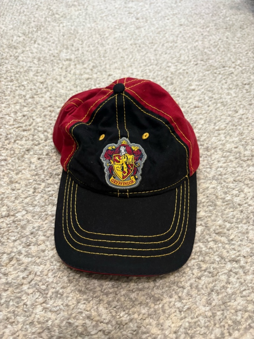 Gryffindor Red & Black Baseball Cap